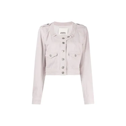 ISABEL MARANT Розовое женское короткое пальто