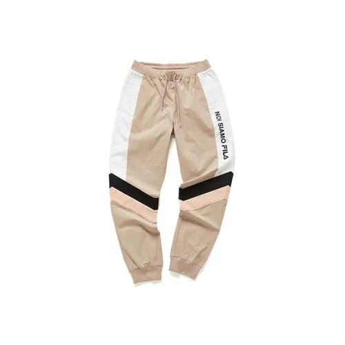 FILA FUSION Розовые Хаки Женские Вязаные Спортивные Штаны