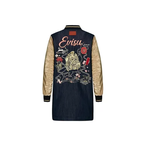 EVISU Бейсбольная куртка Женская Шампанское золото