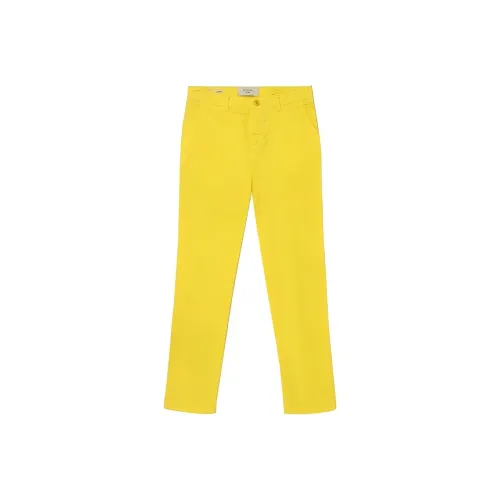 WEEKEND MaxMara Желтые Женские Повседневные Брюки