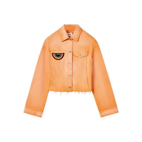 LOEWE Апельсин Женское короткое пальто