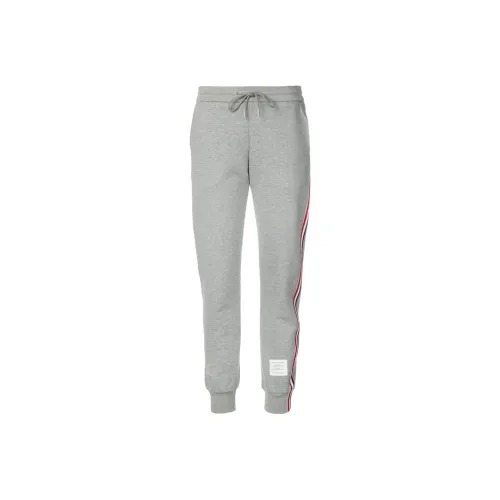THOM BROWNE Светло-серые Женские Вязаные Спортивные Брюки