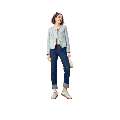 Famanxuan Бархат Feel Куртка Женские Сыр с морской солью