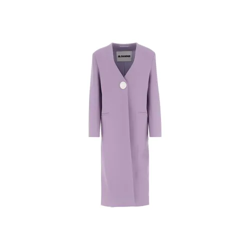 JIL SANDER Светло-фиолетовые Женские Бархатные Куртки