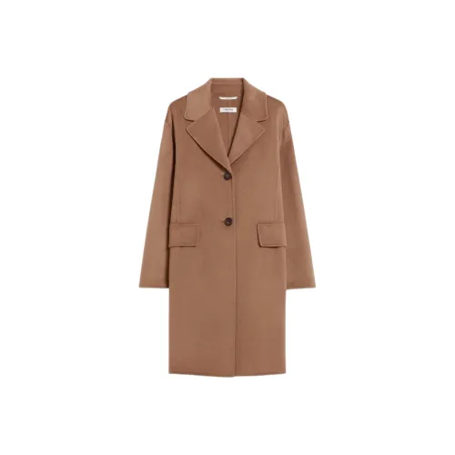 'S MAX MARA Коричневое Женское Пальто