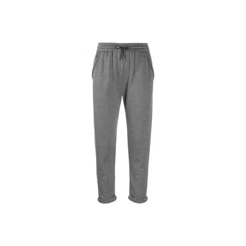 Brunello Cucinelli Серые Женские Повседневные Брюки