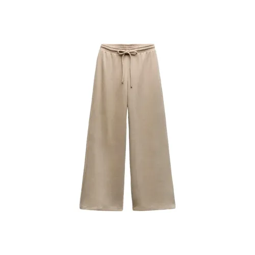 ZARA Серые Женские Повседневные Брюки