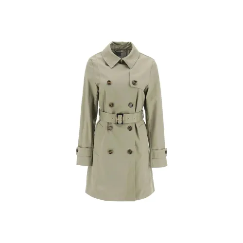 BARBOUR SS23 Тренчкот Женский Matcha Green