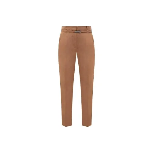 Brunello Cucinelli Коричневые Женские Повседневные Брюки