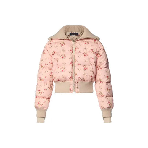 LOUIS VUITTON Пуховик Женский Розовый