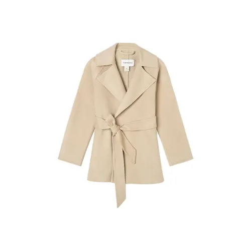 CLUB MONACO Верблюжий Женское Пальто