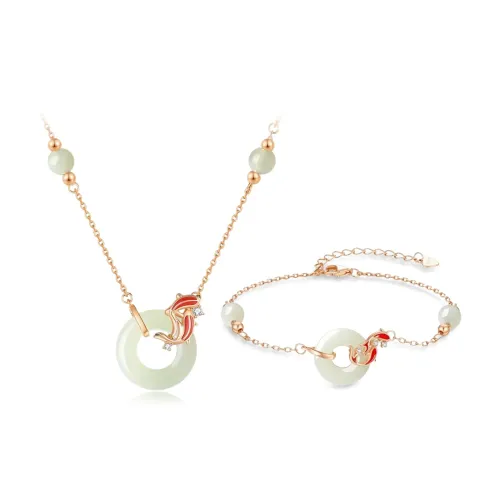 YOASOBI Цветное стекло Ожерелье Женское