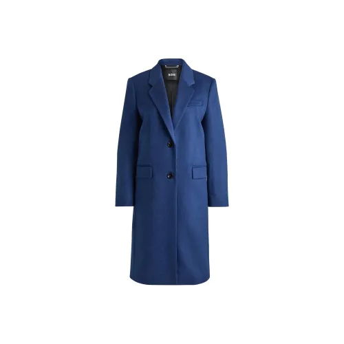 HUGO BOSS Синий Женское Пальто