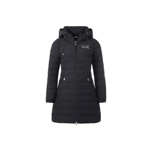 EMPORIO ARMANI EA7 Хлопковый пуховик женский