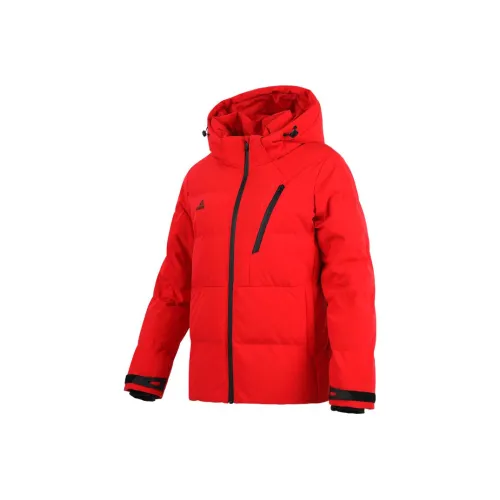 PEAK Темно-красные женские объемные куртки (пуфы)