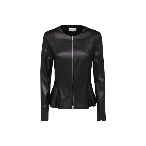 THE ROW SS22 Кожа Куртка Женская Черная