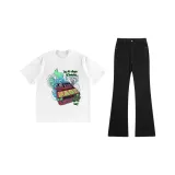 Белый + Черный Джинсы