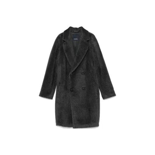 'S MAX MARA Серое Женское Пальто