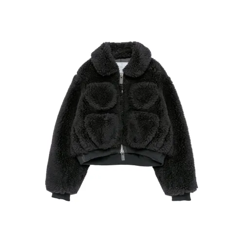 sacai FW23 Holiday Series Черный Унисекс Бархатные куртки