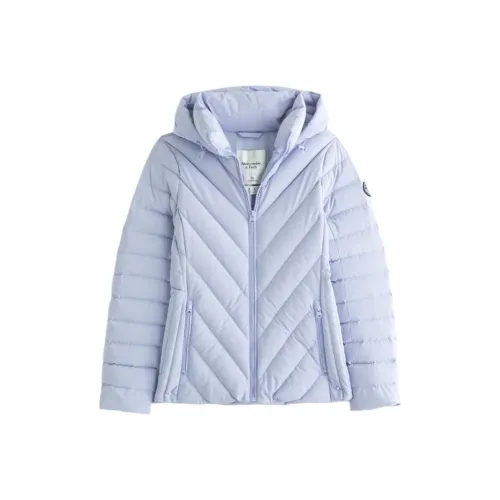 Abercrombie＆Fitch Светло-синие Женские Пуховики