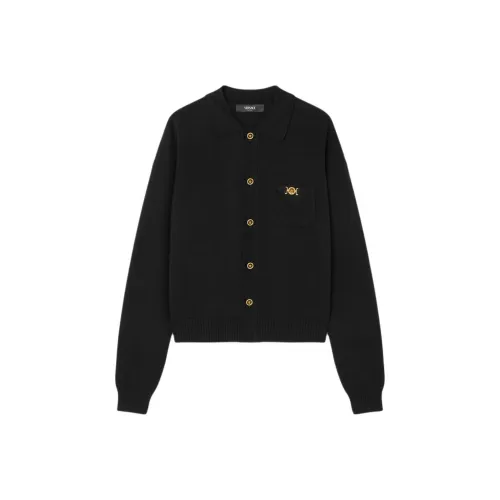 VERSACE MEDUSA BIGGIE серия SS25 Трикотаж Мужской Черный