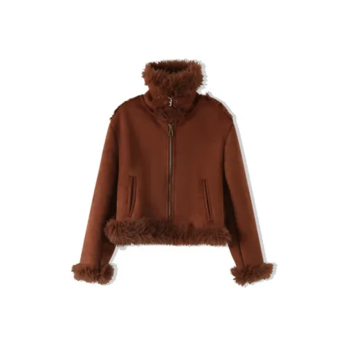 NORA.LOU Cropped Jacket Women's Brown