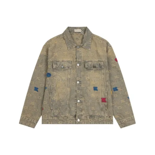 Beauty At 19 Denim Jacket Женская Желтый Грязь