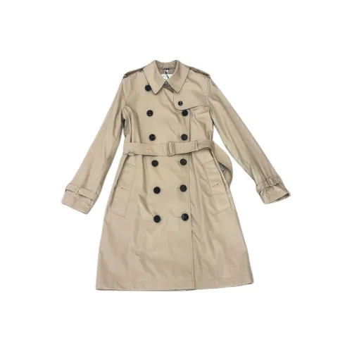 Burberry Бежевое Женское Пальто