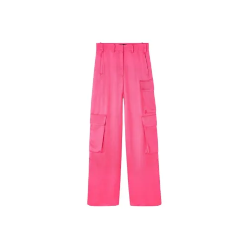 VERSACE Розовые Женские Брюки Карго