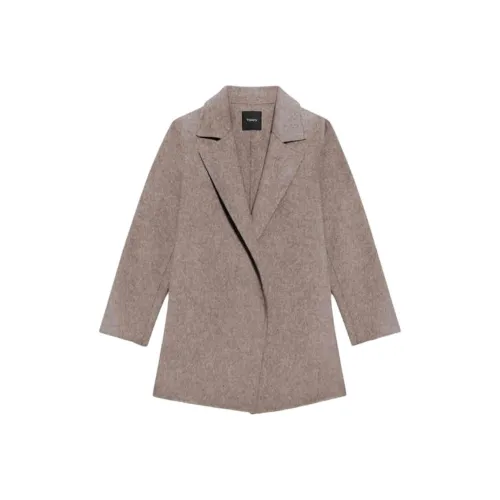 THEORY Куртка Женская Mist Серый Коричневый