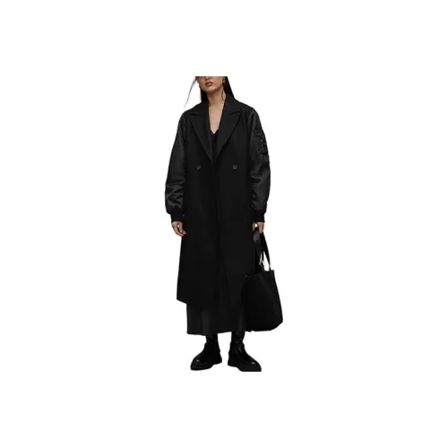 ALLSAINTS Черное Женское Пальто