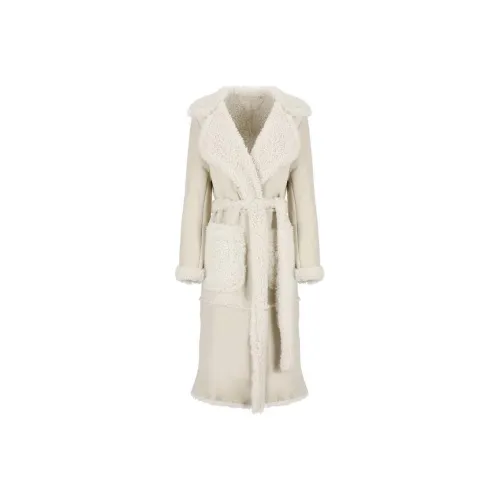 SALVATORE SANTORO Пальто Женское Белое
