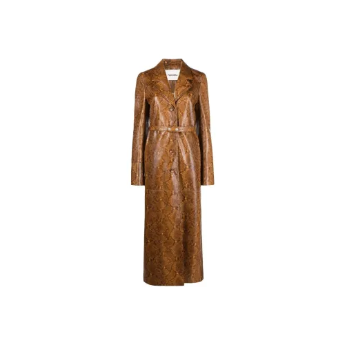 NANUSHKA Кожа Куртка Женская Коричневая