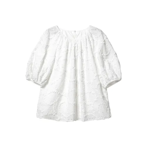 BEIQIANNI Белые Женские Рубашки