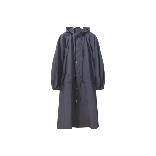 Lemaire Светлый Дождевик Пальто Женское Светлый Асфальт Серый