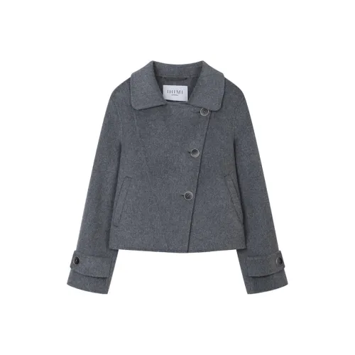 IHIMI Средне-серый Женское Пальто