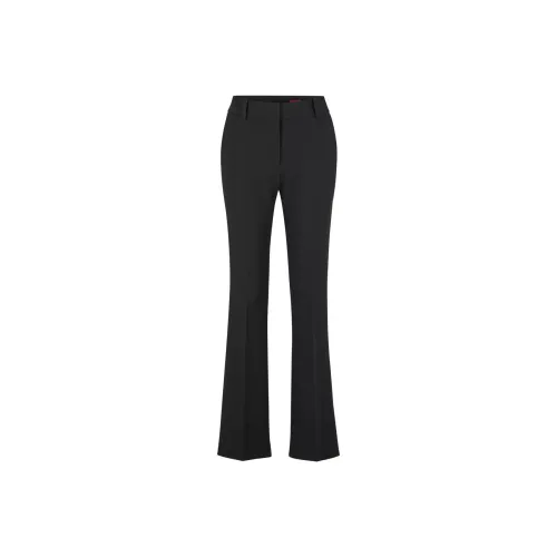 HUGO BOSS Черные Женские Повседневные Брюки