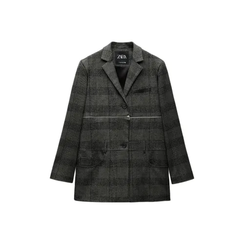 ZARA ZW Series Бизнес-костюм женский светло-серый