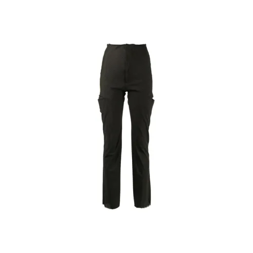 Yohji Yamamoto Черные Женские Повседневные Брюки