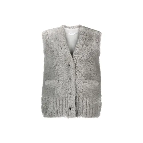 THOM BROWNE Серые Женские Жилеты