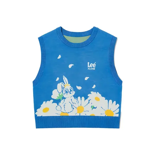 Lee Синий Женские Жилеты