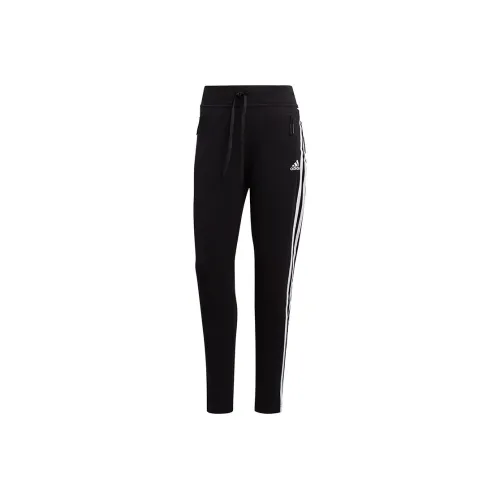 Adidas Вязаные Тренировочные Штаны Женские Черные