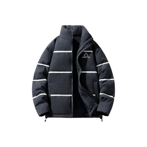 SNOW FLYING Пуховик Унисекс Темно-Серый