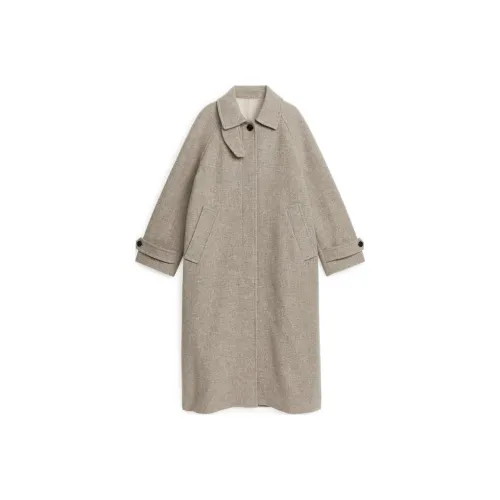 ARKET Овсяное Женское Пальто