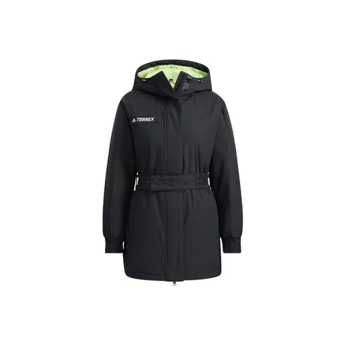 Adidas Пуховая куртка Женская Черная