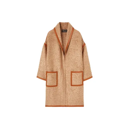 Loro Piana Льняная ткань Женские Бархатные куртки