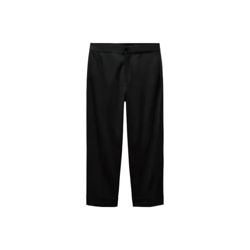 ZARA ZW Series Черные Женские Повседневные Брюки