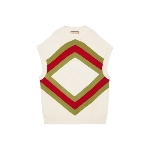 GUCCI Экрю Женские Жилеты