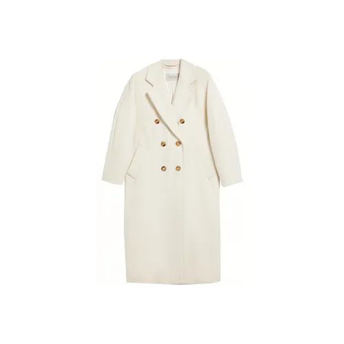 MaxMara 101801 Series Пальто Женское Белое