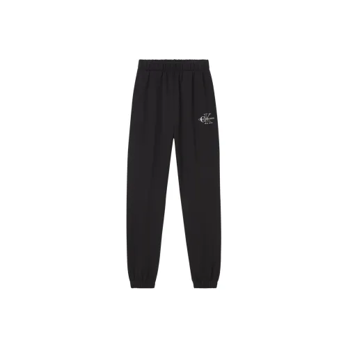CK Calvin Klein SS22 Штаны с манжетами Спортивные брюки Женские Черные